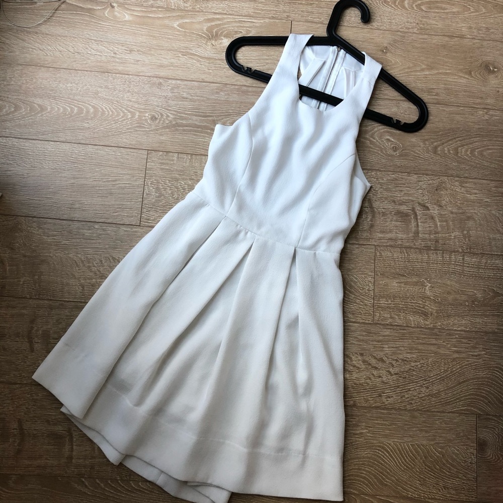 Open back skater dress